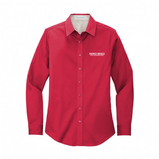 Port Authority Ladies Long Sleeve Easy Care Shirt #6