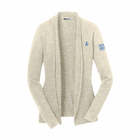 Port Authority Ladies Open Front Cardigan Sweater
