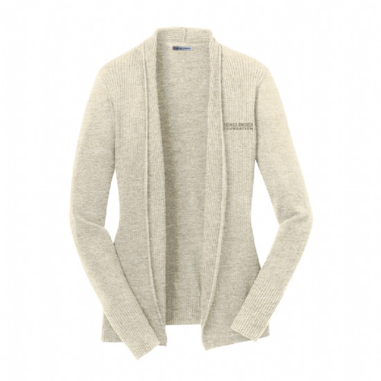 Port Authority Ladies Open Front Cardigan Sweater #5