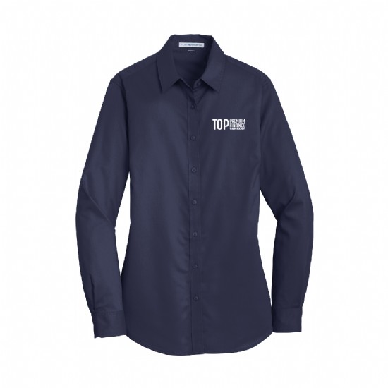 Port Authority Ladies SuperPro Twill Shirt #11
