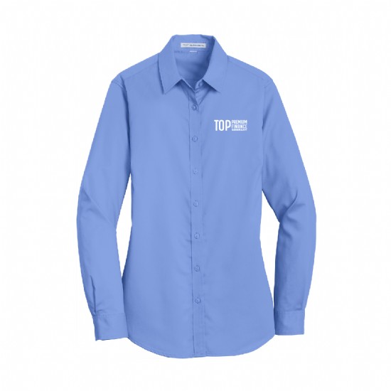 Port Authority Ladies SuperPro Twill Shirt #12
