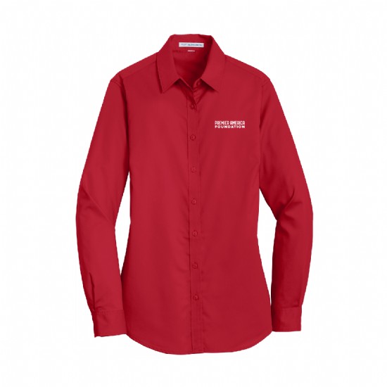 Port Authority Ladies SuperPro Twill Shirt #7