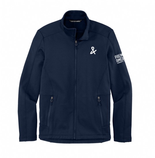 Port Authority Grid Fleece Jacket