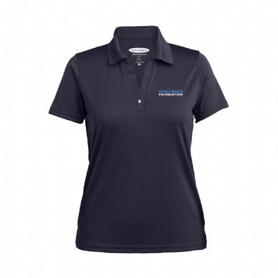 Women's Pebble Beach Horizontal Textured Polo #3