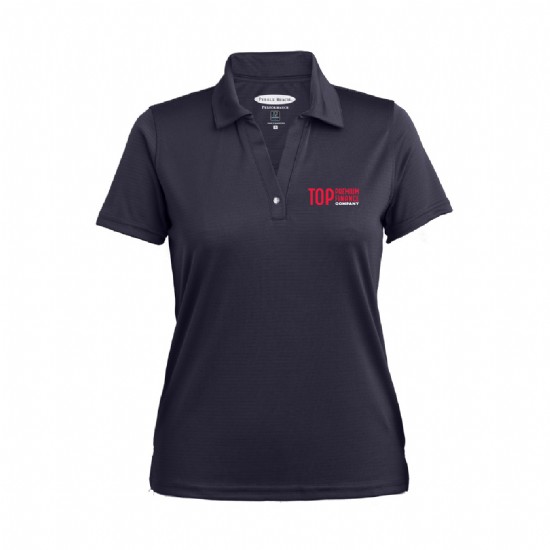 Women's Pebble Beach Horizontal Textured Polo #4