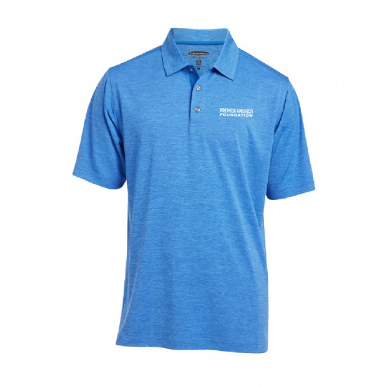 Pebble Beach Heather Stripe Polo #12