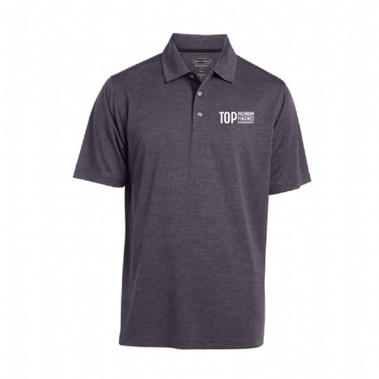 Pebble Beach Heather Stripe Polo #14