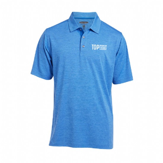 Pebble Beach Heather Stripe Polo #16
