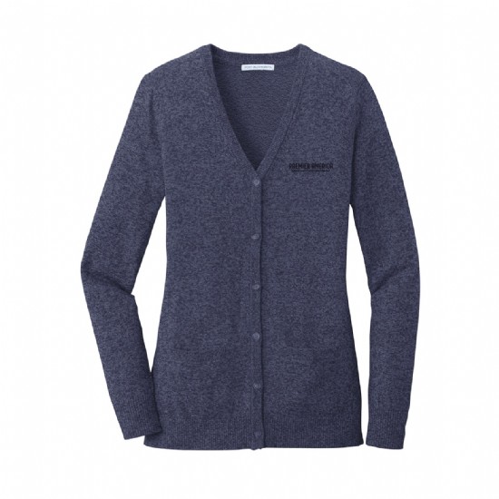 Port Authority  Ladies Marled Cardigan Sweater #2