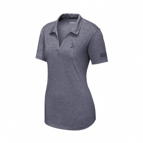Sport-Tek  Ladies PosiCharge  Tri-Blend Wicking Polo #2
