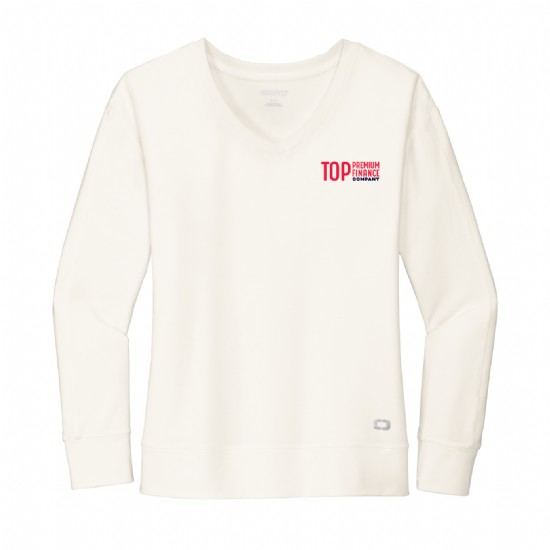 OGIO Ladies Luuma Flex Long Sleeve V-Neck #4