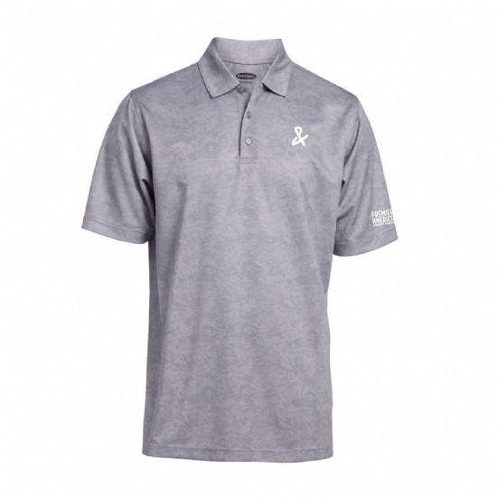 Pebble Beach Printed Camo Polo
