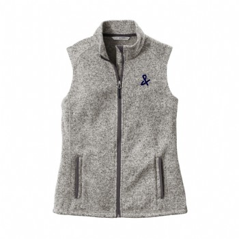 Port Authority Ladies Sweater Fleece Vest